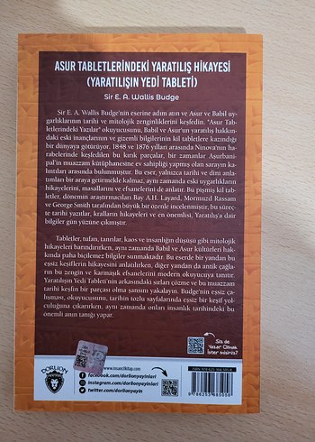 Asur Tabletlerindeki Yaratılış Hikayesi Kitabı - Görsel 2