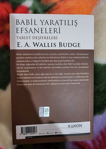 Babil Yaratılış Efsaneleri-E.A.Wallis Budge - Görsel 2