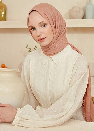 Fresh Scarfs Pastel Pembe Şal