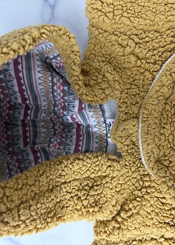 Kahverengi Nakışlı Bebek Tulumu - Görsel 3