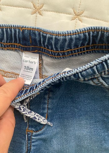 Carter's Erkek Çocuk Mavi Kot Şort