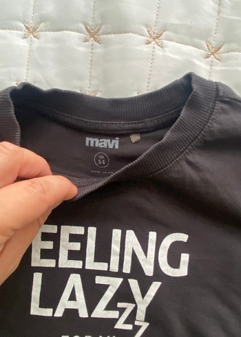 Mavi Erkek Çocuk Kısa Kollu Baskılı Tişört