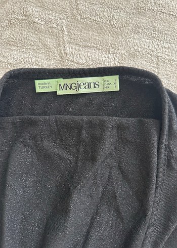 Siyah Baskılı Boğazlı Hamile Bluzu - Görsel 2