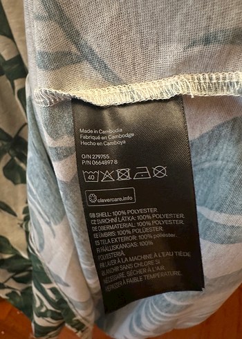 Yeşil Desenli Uzun Bohem Elbise - Görsel 6