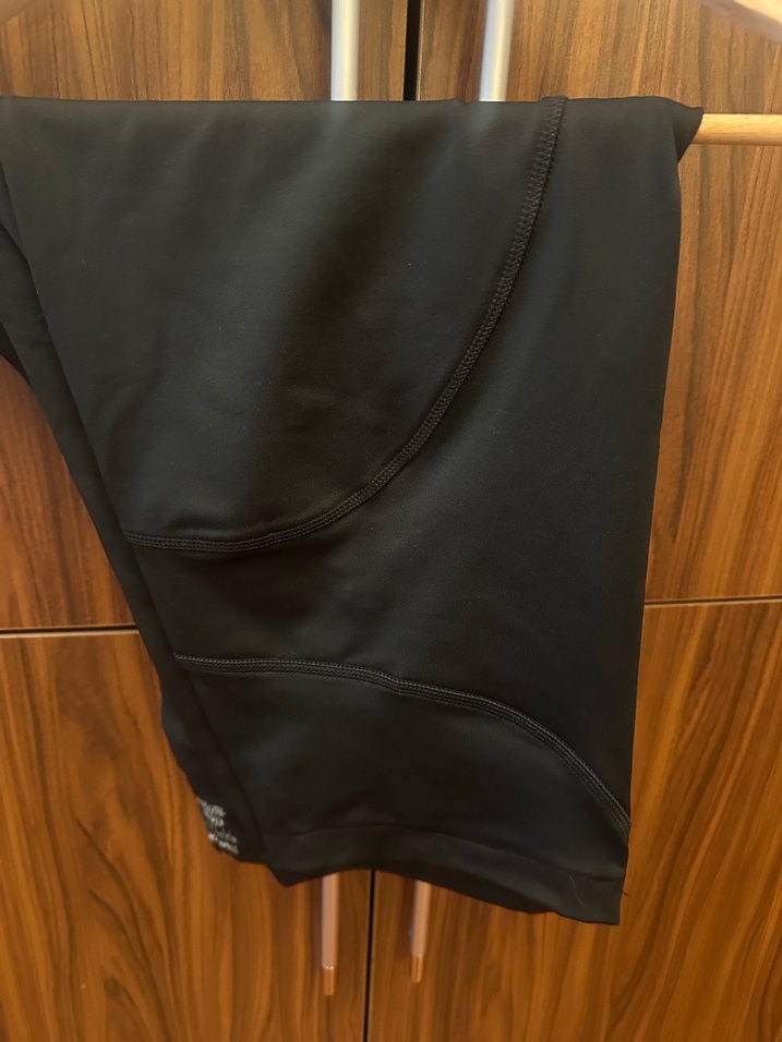 Fermuarlı Siyah Spor Tayt reebok - Görsel 4