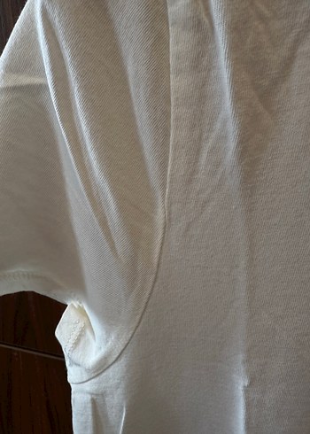 OXXO Kadın Beyaz Kısa Kollu Basic Tişört - Görsel 5