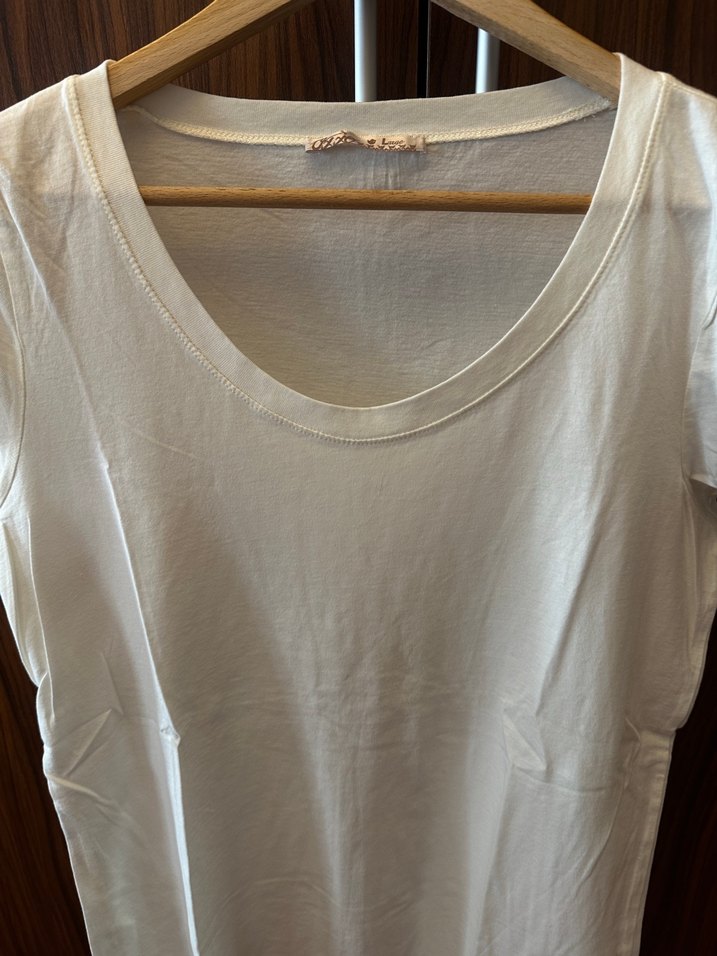 OXXO Kadın Beyaz Kısa Kollu Basic Tişört - Görsel 2