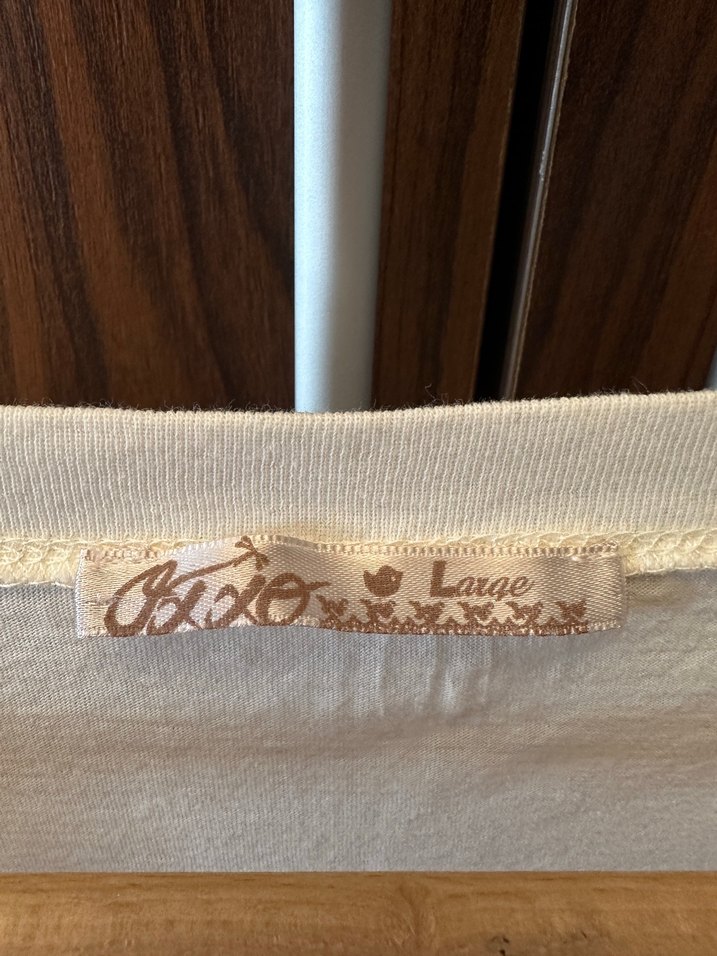 OXXO Kadın Beyaz Kısa Kollu Basic Tişört - Görsel 3