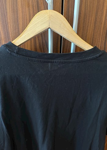 H&M Siyah Kısa Kollu Erkek Tişört - Görsel 6