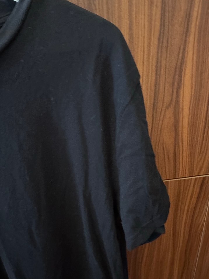 H&M Siyah Kısa Kollu Erkek Tişört - Görsel 3