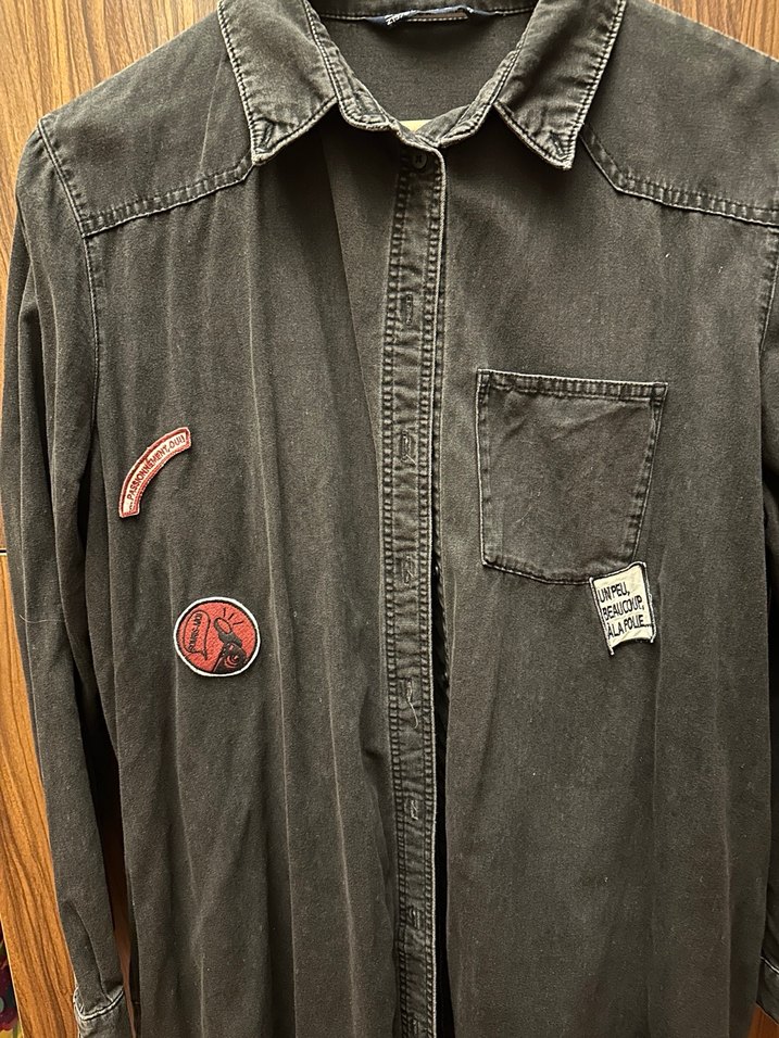 ZARA ORJİNAL KOT CEKET - Görsel 2