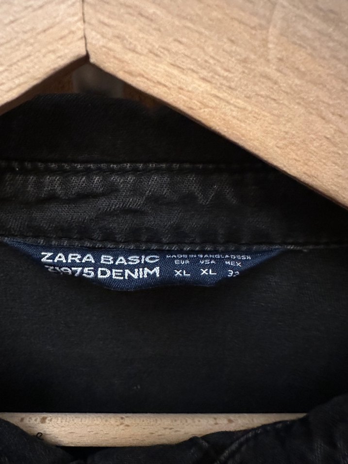 ZARA ORJİNAL KOT CEKET - Görsel 5