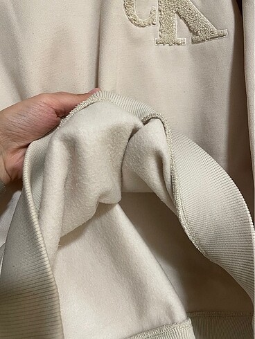 m Beden ten rengi Renk orjinal calvin klein sweatshirt