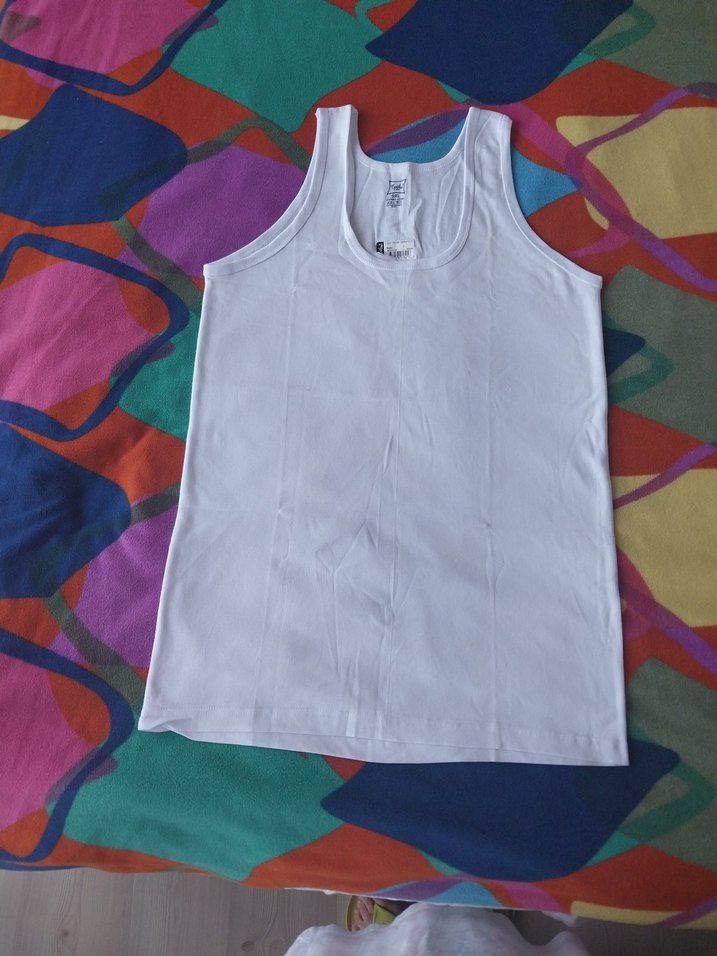 Beyaz erkek Atlet - Görsel 2