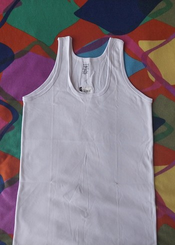 Beyaz erkek Atlet - Görsel 3