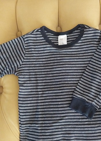 H&M bebek uzun kollu penye - Görsel 2