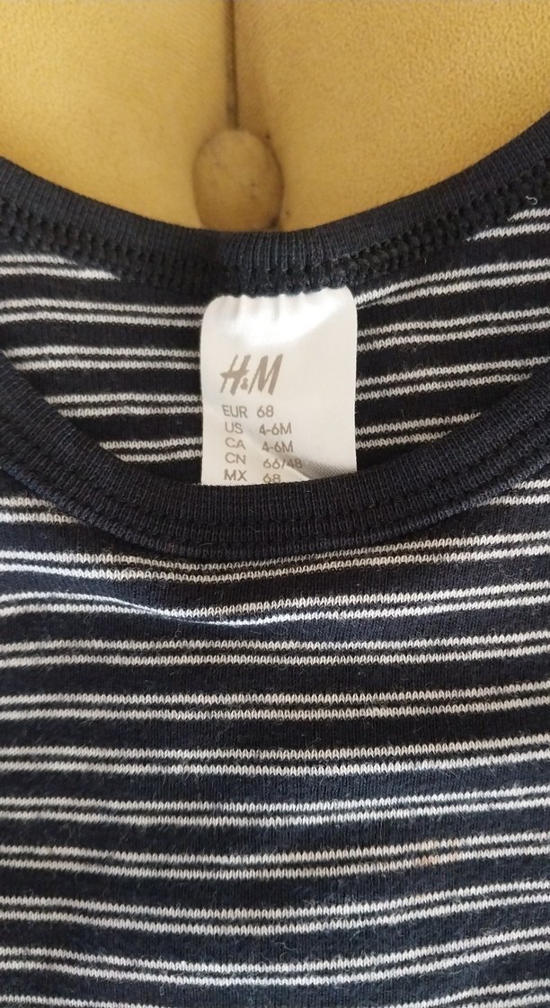 H&M bebek uzun kollu penye - Görsel 4