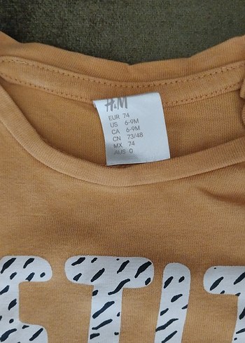 Kız Çocuk Bej Uzun Kollu Baskılı Tişört - Görsel 3