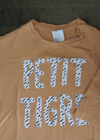 Kız Çocuk Bej Uzun Kollu Baskılı Tişört - Görsel 2