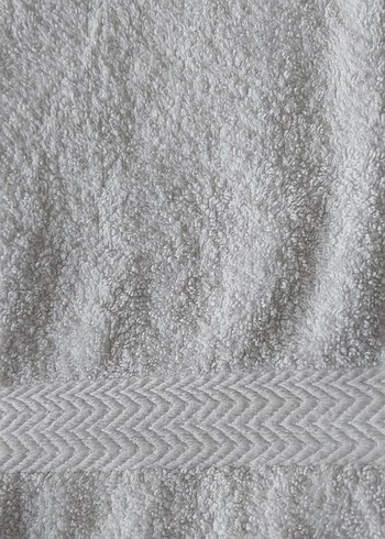 Beyaz Pamuklu banyo Havlu - Görsel 7