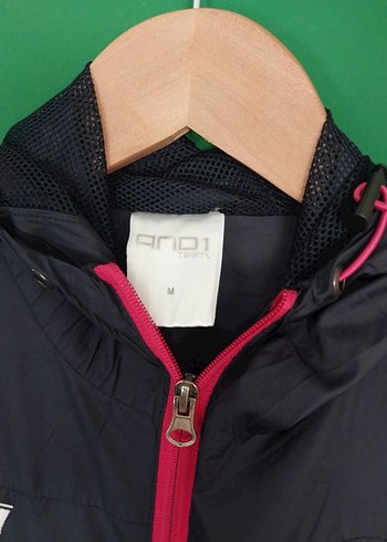 kadin lacivert Kapüşonlu İnce Mont - Görsel 3