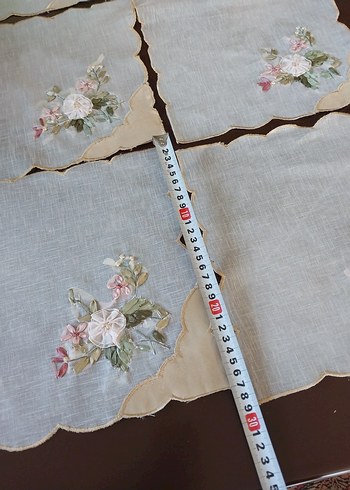 Nakışlı Vintage Bej oda takımı - Görsel 4