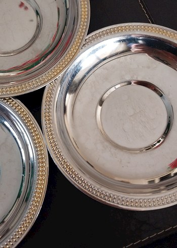 Çelik çay tabağı 8 adet - Görsel 9