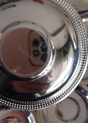 Çelik çay tabağı 8 adet - Görsel 5