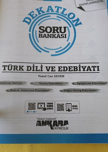  10. Sınıf Türk Dili ve Edebiyatı Soru Bankası