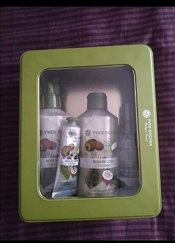 Yves rocher hindistan cevizli bakım seti