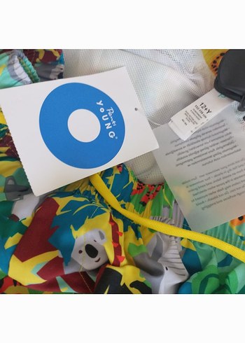 PENTI  12  YAŞ  Desenli Erkek Çocuk Mayo Şortu - Görsel 6