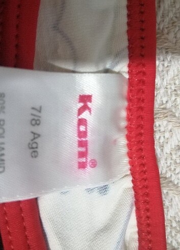 Çocuk bikini 3 lü takım fırfırlı model - Görsel 5