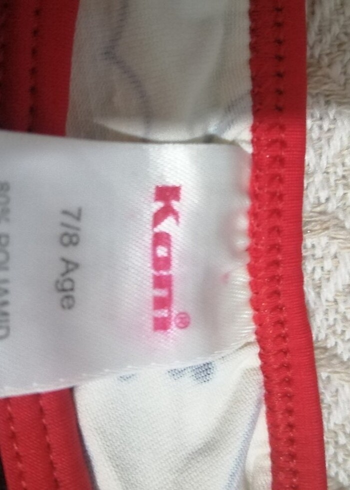 Çocuk bikini 3 lü takım fırfırlı model - Görsel 5