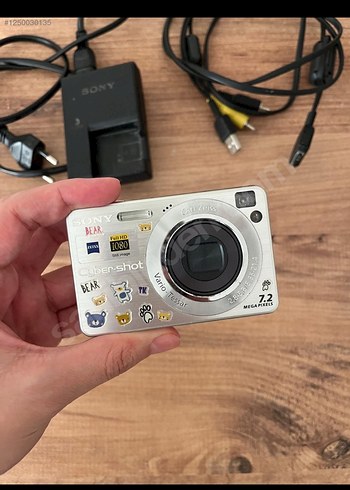 Beden Sony Cyber-shot Dijital Fotoğraf Makinesi Beyaz