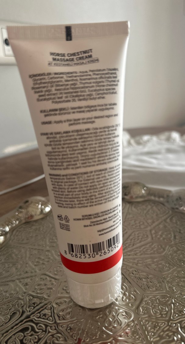 At Kestanesi Özlü Masaj Kremi 125 ml - Görsel 2