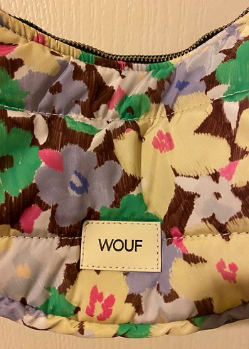 WOUF Çiçek Desenli Kadın Omuz Çantası - Görsel 2