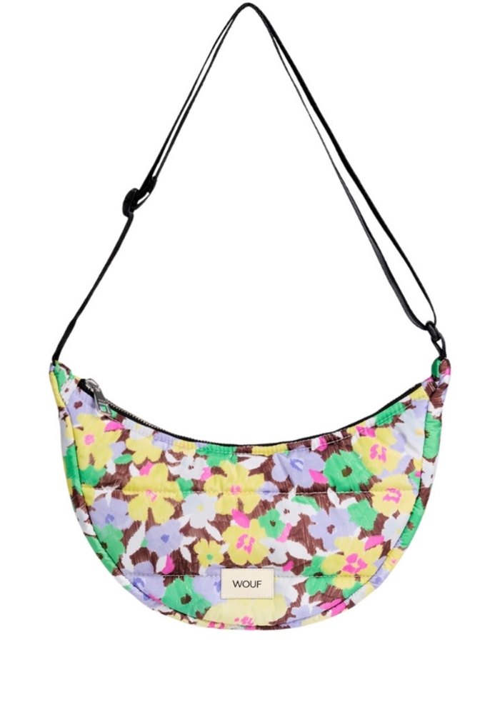 WOUF Çiçek Desenli Kadın Omuz Çantası - Görsel 4