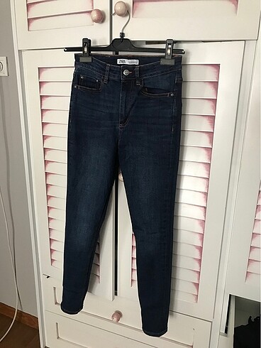 ZARA LACİVERT SLİM JEAN