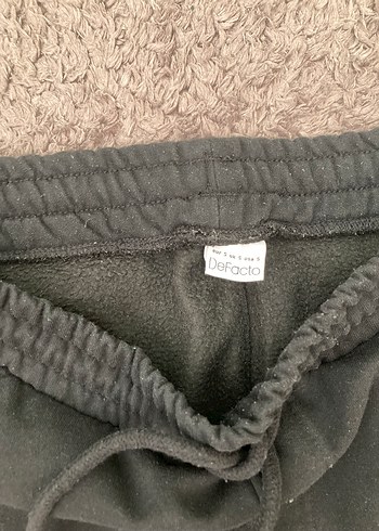 Siyah Rahat Kesim erkek Eşofman Altı - Görsel 3