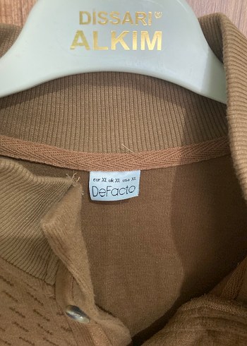 Düğmeli Kahverengi Erkek Triko Sweatshirt - Görsel 3