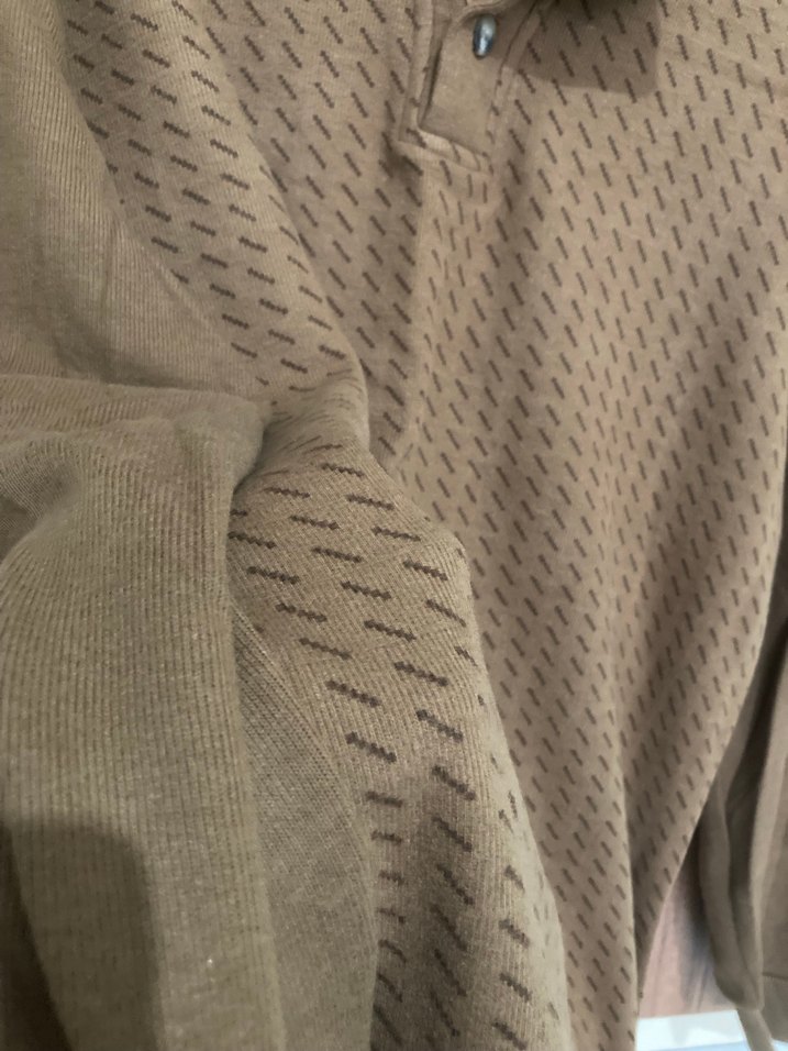 Düğmeli Kahverengi Erkek Triko Sweatshirt - Görsel 4