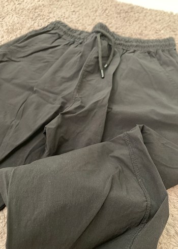 Siyah paraşüt kumaş eşofman erkek - Görsel 3