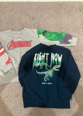 Marvel Avengers Baskılı Erkek Çocuk Sweatshirt - Görsel 2