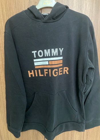 Tommy Hilfiger Erkek Kapüşonlu Sweatshirt - Görsel 2