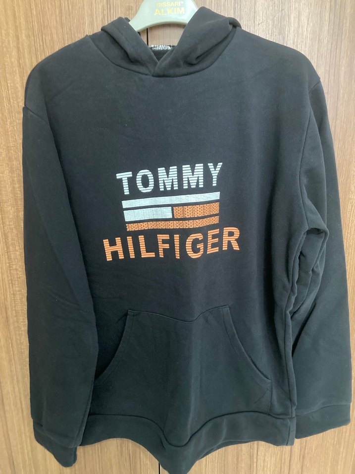 Tommy Hilfiger Erkek Kapüşonlu Sweatshirt - Görsel 2