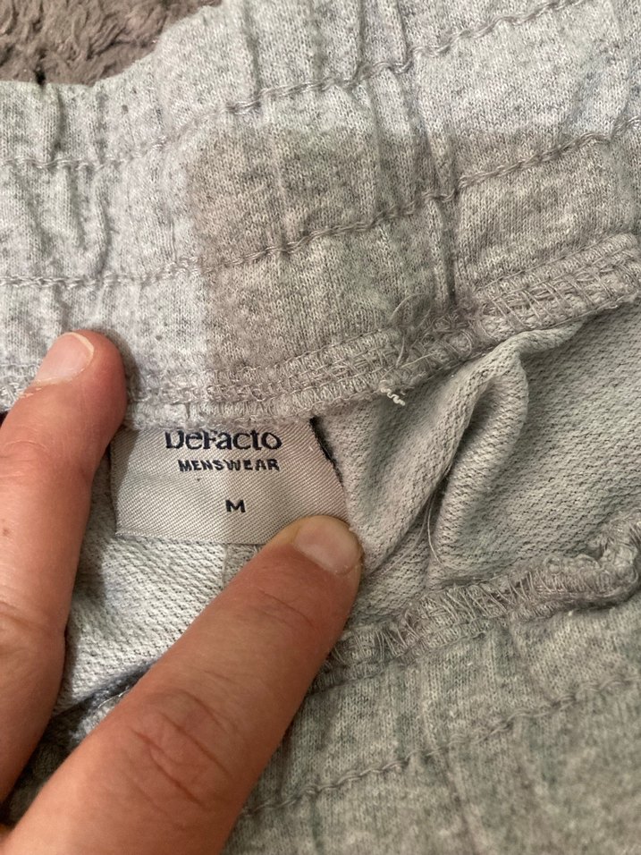 Gri Erkek Mini Eşofman Altı - Görsel 2