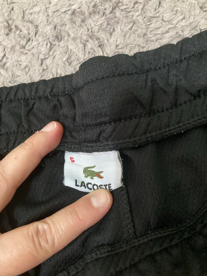 Lacoste Siyah Erkek Rahat Kesim Şort - Görsel 2