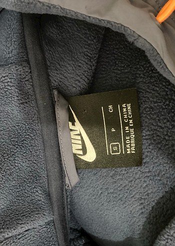 Nike Erkek Mavi Fermuarlı Sweatshirt - Görsel 4