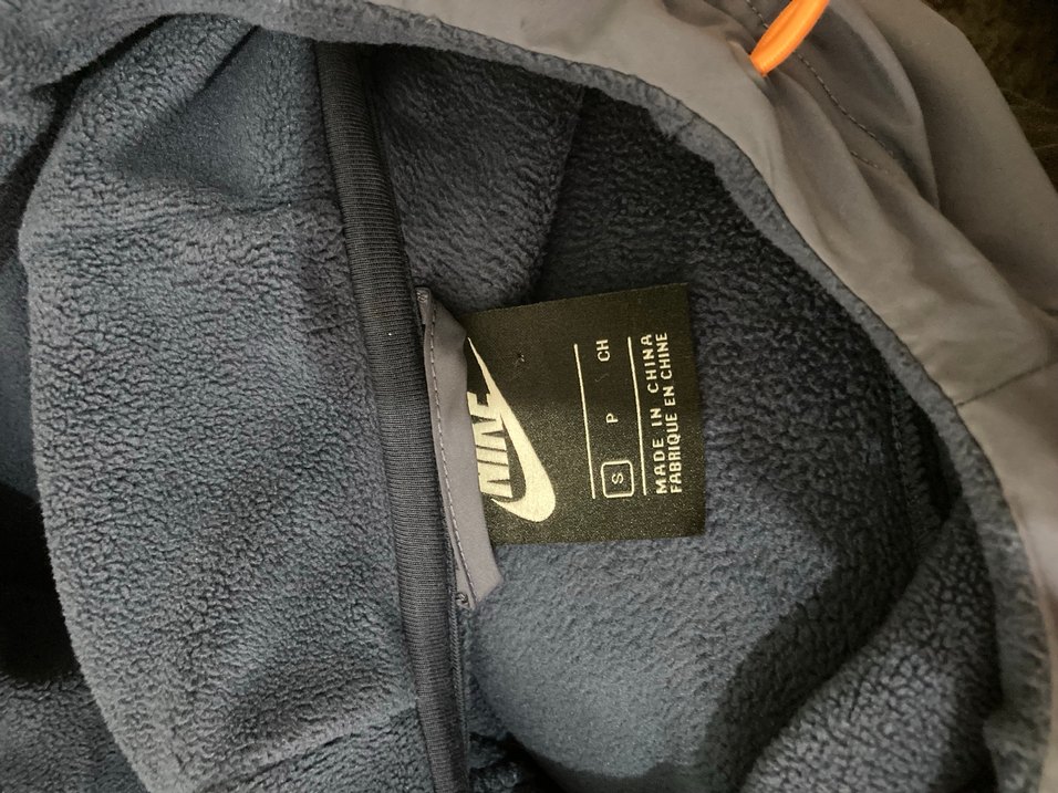 Nike Erkek Mavi Fermuarlı Sweatshirt - Görsel 4