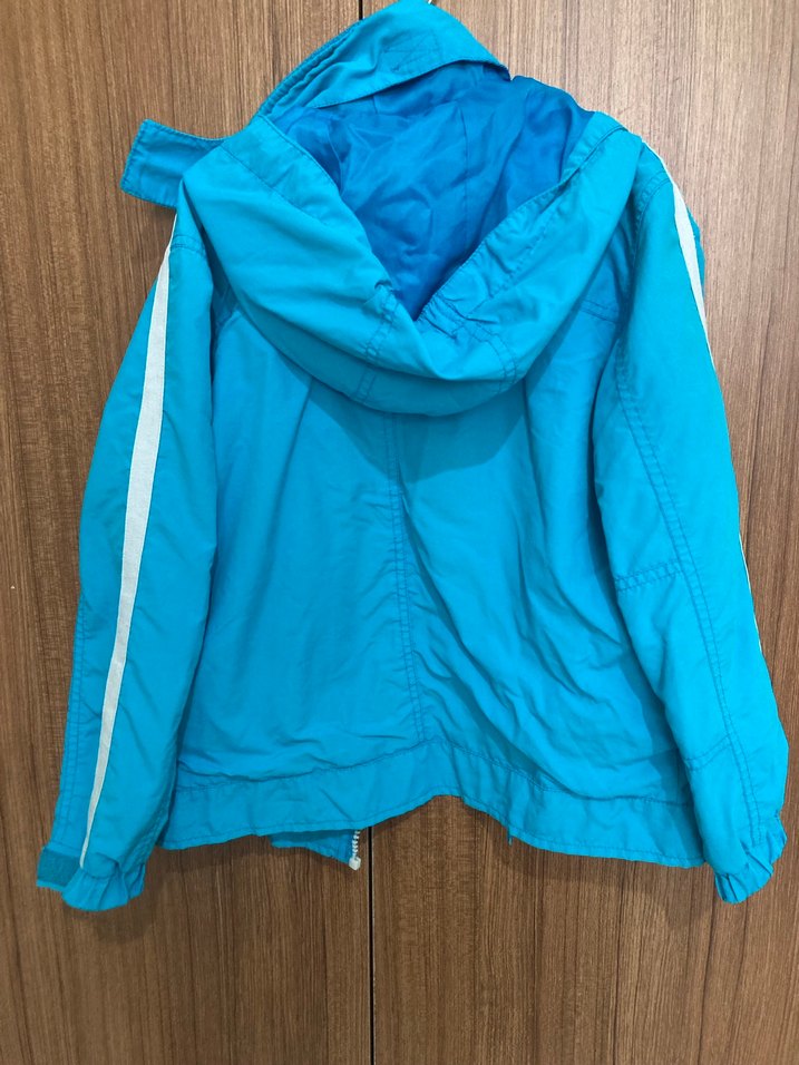 Erkek Çocuk Gri İç Astarlı Mavi Fermuarlı Ceket - Görsel 3